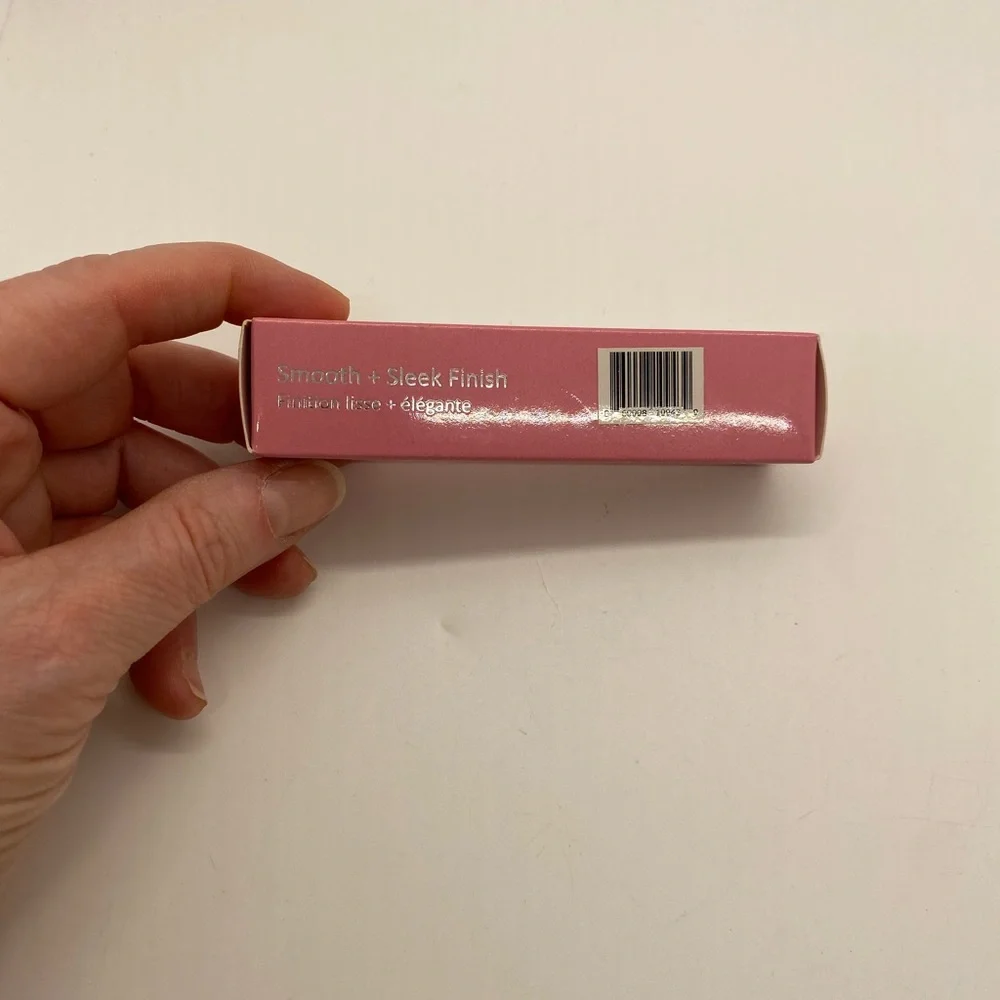 NWT BossGloss Lip Gloss in BreakRoom Blush (sparkly pink) 0.5 ml Full Size